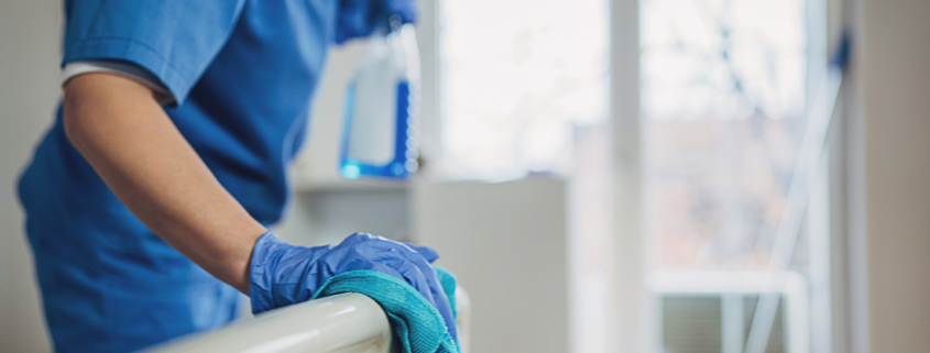 Disinfecting High Touch Surfaces in Chicago Clinic