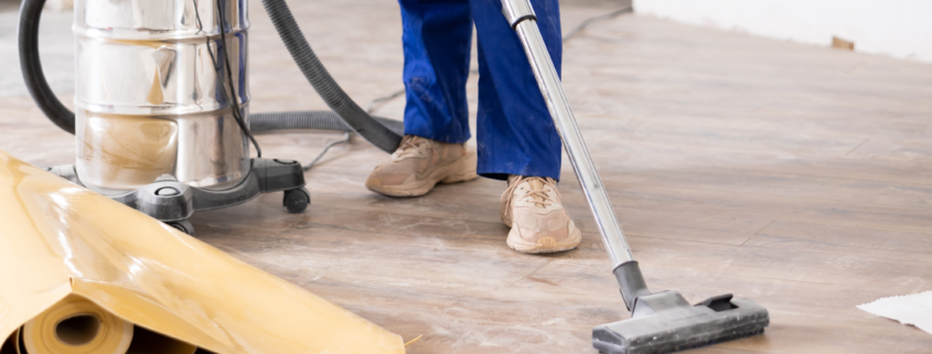 Construction Debris Cleaning Team