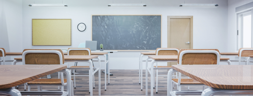 Clean School Classroom