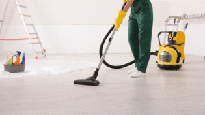 contractor site handoff cleaning