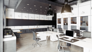 Professional Facility Maintenance in Chicago supporting clean and organized office workspace