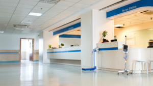 Professional Medical Cleaning Services in Chicago supporting clean nurse stations and healthcare work areas.