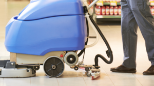 Clean retail fitting rooms with organized curtains and tidy changing areas.