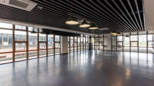 Bright commercial interior maintained with professional Facility Maintenance Services.